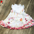2018 baby girl party dress children frocks designs boutique clothing